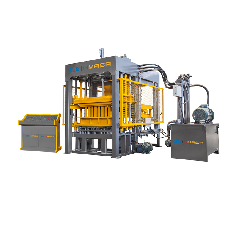 QTY5-15 automata betontéglagyártó gép
